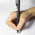 Custom Logo 9 in 1 Multifunction Screwdriver Ruler Level Touch Stylus Metal Ballpoint Pen tactical pen